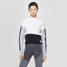 Umbro Women's Mock Neck Pullover - White L, Women's,