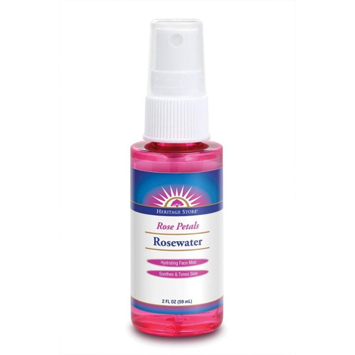 Heritage Store Rose Petals Rosewater - 2 Fl Oz, Adult Unisex