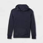 Boys' Fleece Hooded Sweatshirt - All In Motion Navy Blue