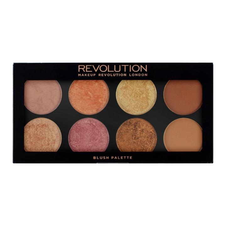Revolution Beauty Ultra Blush Palette - Golden Sugar 2 Rose Gold