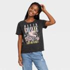 Women's David Bowie Life On Mars Short Sleeve Graphic T-shirt - Charcoal