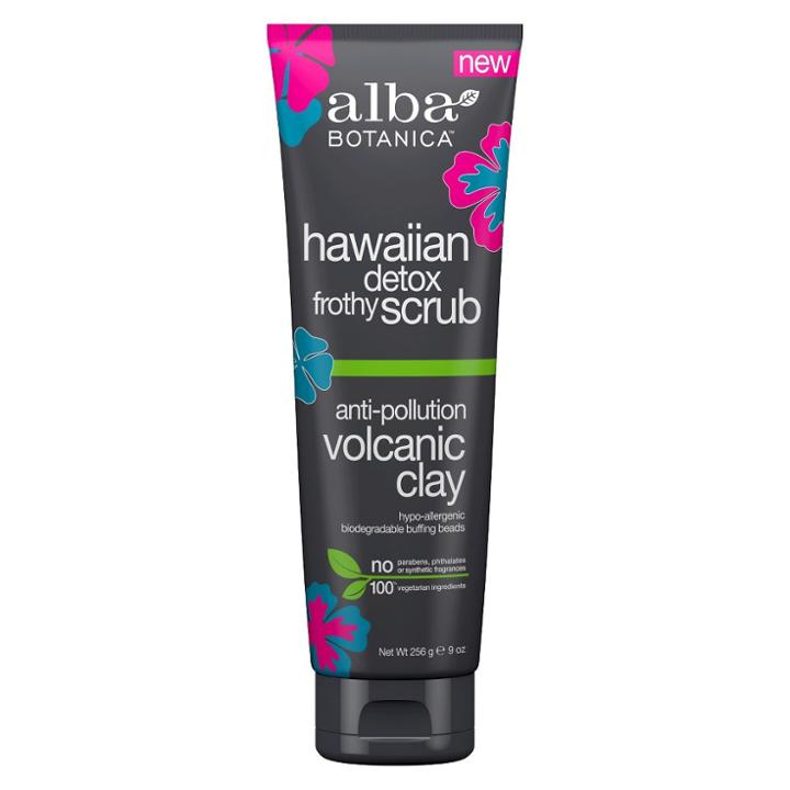 Alba Hawaiian Detox Frothy Scrub Volcanic Clay