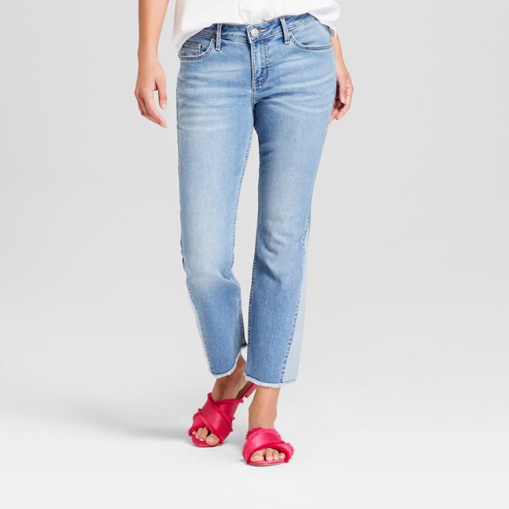 Women's Reworked Flare Crop Jeans - Crafted By Lee Light Wash