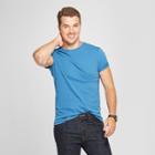 Men's Slim Fit Short Sleeve T-shirt - Goodfellow & Co Riviera Blue