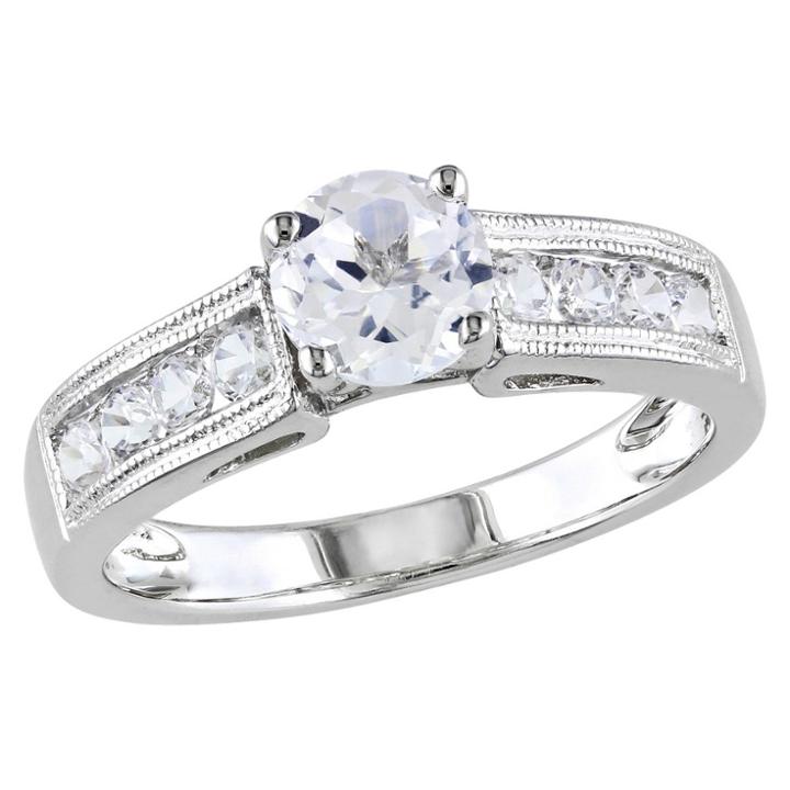 Target 1 1/2 Ct. T.w. White Sapphire Cocktail Ring - 6 - White,