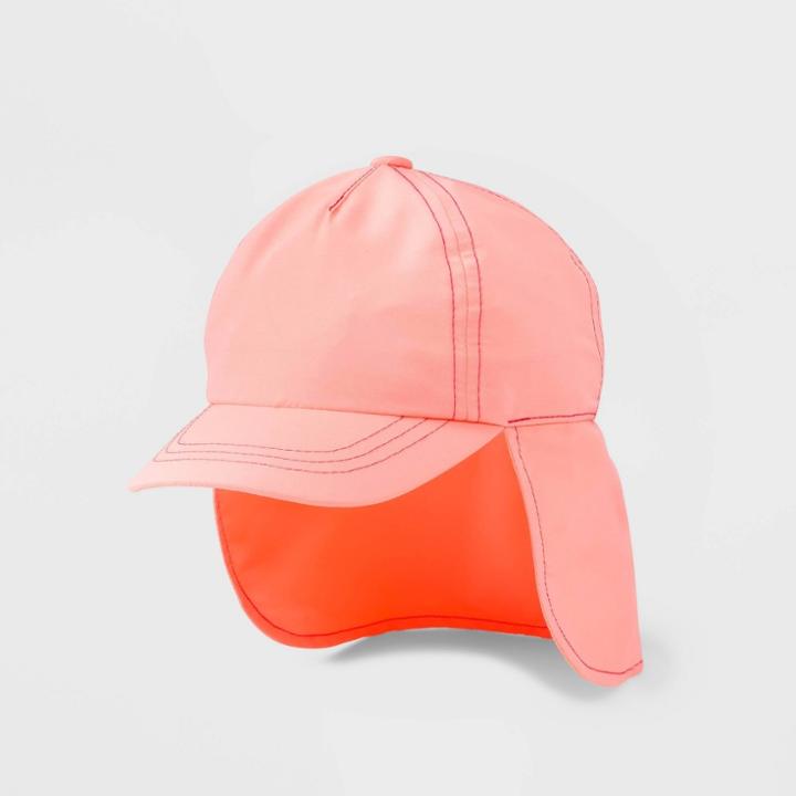 Toddler Girls' Swim Hat - Cat & Jack Coral Pink