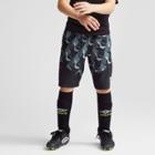 Umbro Boys' Printed Woven Shorts - Black