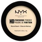 Nyx Professional Makeup Hd Finishing Powder Banana - 0.28oz, Adult Unisex