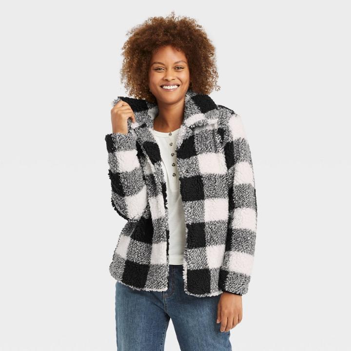Women's Sherpa Jacket - Knox Rose Black