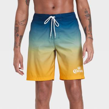 Men's Corona Ombre Swim Shorts - Blue