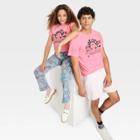 Jzd Latino Heritage Month Adult Gender Inclusive Florecer Short Sleeve T-shirt - Rose Pink