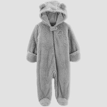 Carter's Just One You Baby Elephant Snowsuit - Gray Newborn