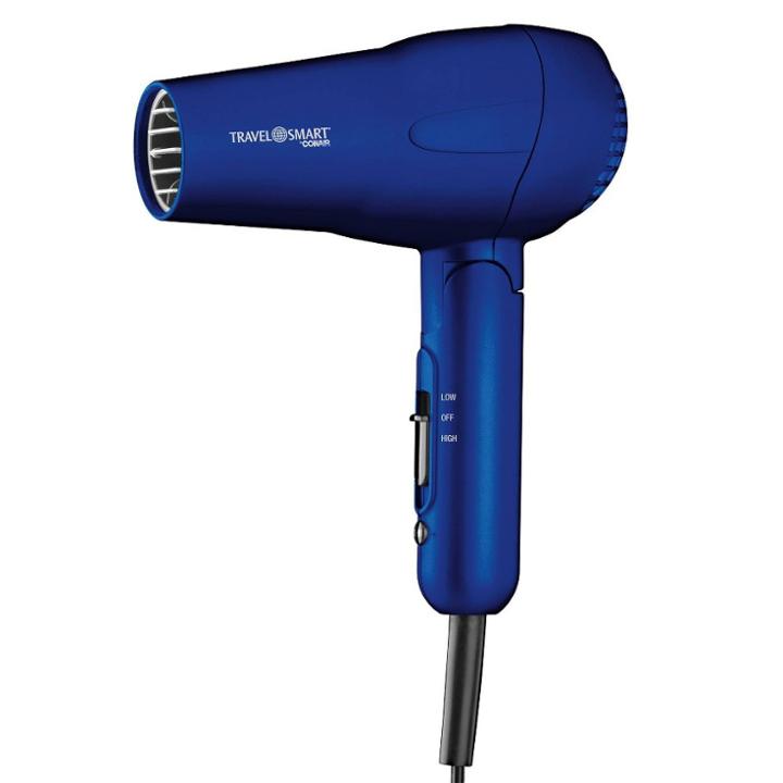 Travel Smart By Conair Tourmaline Ceramic Dual Voltage Hair Dryer