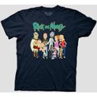 Men's Rick And Morty Short Sleeve Graphic T-shirt - Navy