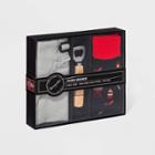 Bespoke 2112 Men's Grill Gifting Travel Accessory Set - Red, Men's,