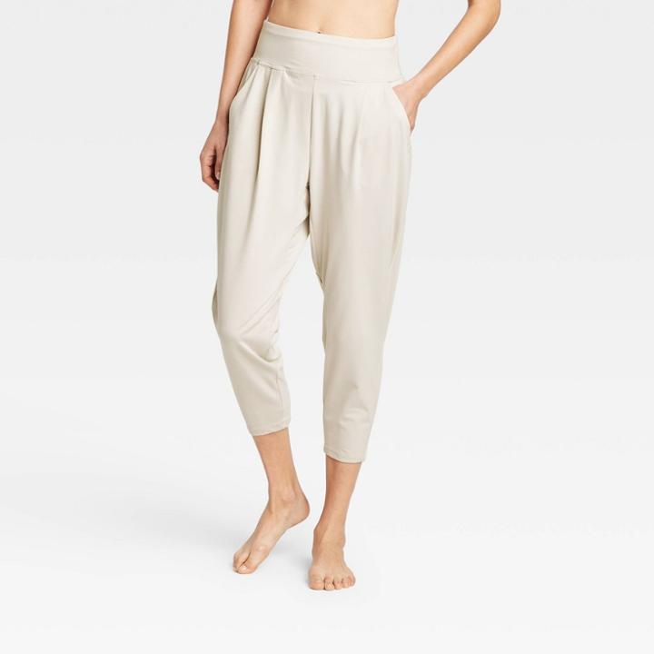 Women's Loose Fit Mid-rise Practice Pants - All In Motion Gray S, Women's,