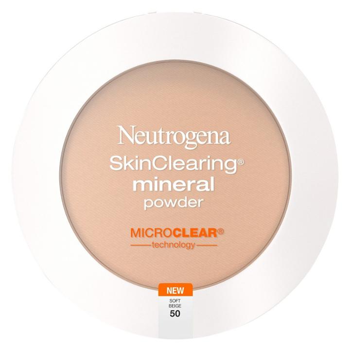 Neutrogena Skin Clearing Pressed Powder - 50 Soft Beige,