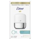 Dove Beauty Dove 0% Aluminum Sensitive Skin Refillable Deodorant Stainless Steel Case + 1 Refill