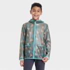 Kids' Translucent Long Sleeve Rain Jacket - Cat & Jack Gray