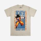 Men's Dragon Ball Z Short Sleeve Graphic T-shirt - Light Beige