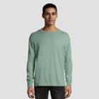 Hanes 1901 Men's Big & Tall Long Sleeve T-shirt - Cypress