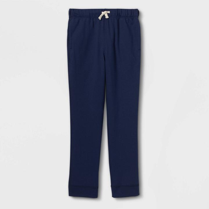 Kids' Adaptive Pull-on Jogger Pants - Cat & Jack Navy