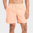 Men's 7 Swim Trunks - Goodfellow & Co Pale Peach