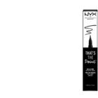 Nyx Professional Makeup That's The Point Eyeliner Hella Fine - 0.02 Fl Oz, Adult Unisex