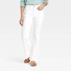 Women's High-rise Flare Jeans - Universal Thread White