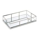 12 Glass Inset Jewelry Storage Silver - 88 Main, Adult Unisex