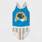 Girls' 'sunshine Day Tankini' Bikini Swimsuit - Cat & Jack