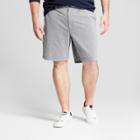 Target Men's Big & Tall 9 Striped Linden Flat Front Chino Shorts - Goodfellow & Co Blue 58, Williamsburg Navy