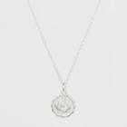 Target Sterling Silver Grandma Medallion Necklace -