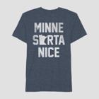 Men's Short Sleeve Minne Sorta Nice Graphic T-shirt - Awake Navy