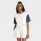 Women's Short Sleeve Boxy T-shirt - Universal Thread Xs,