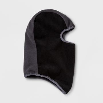Grand Sierra Toddler Boys' Sport Fleece Balaclava - Black/gray 8-12, Size: 8-16, Black Gray