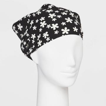 Floral Headscarf - Wild Fable Black