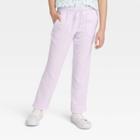 Girls' Pull-on Gauze Pants - Cat & Jack Violet