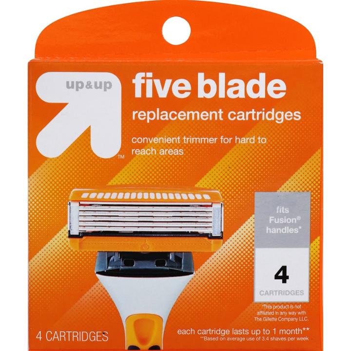 Up&up Men's Five Blade Fits Cartridges