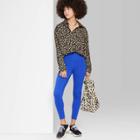Women's Ascot + Hart Graphic High-waisted Leggings - Blue