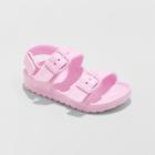 Toddler Girls' Jandra Eva Slide Sandals - Cat & Jack Pink