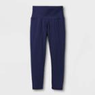 Girls' High-waisted Capri Leggings - All In Motion Navy