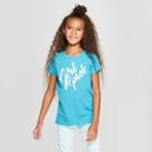 Girls' Short Sleeve Girl Pack Graphic T-shirt - Cat & Jack Turquoise