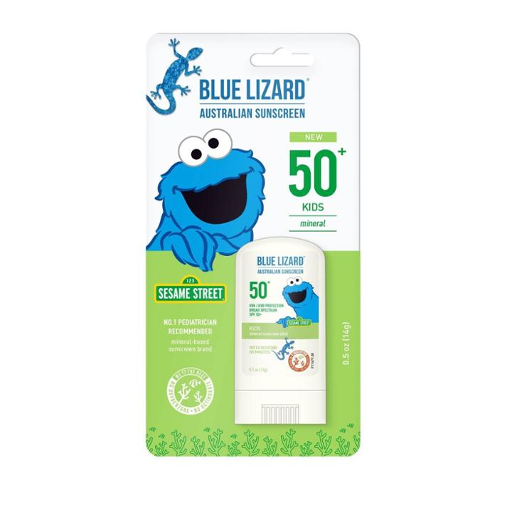 Blue Lizard Kids' Sunscreen Stick - Cookie Monster -