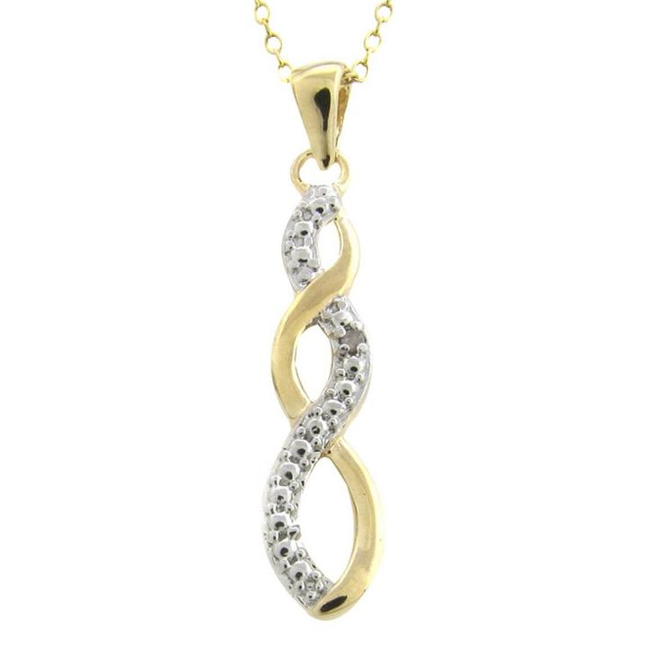 Target Diamond Accent Infinity Pendant,