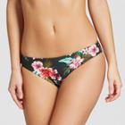 Vanilla Beach Women's Floral Print Hipster Bikini Bottom - Hawaiian Floral L, Size: