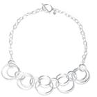 Target Silver Plated Brass Large Links Necklace (16), Girl's,