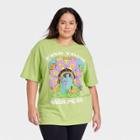 Golden Hour Women's Plus Size Dreyfus Art Inner Peace Short Sleeve Graphic T-shirt - Green