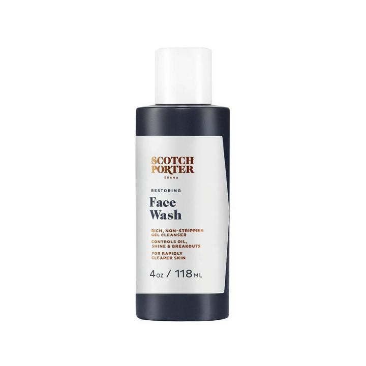 Scotch Porter-restoring Face Wash - 4oz, Adult Unisex