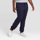 Men's Big & Tall Jogger Pants - Goodfellow & Co Xavier Navy 3xb, Xavier Blue